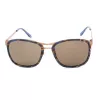 LOZZA SL2199 Unisex-Sonnenbrille - Rechteckiger Acetatrahmen UV400-Schutz - 57/20/135 mm