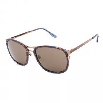 LOZZA SL2199 Unisex-Sonnenbrille - Rechteckiger Acetatrahmen UV400-Schutz - 57/20/135 mm