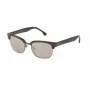 LOZZA SL2253M52568X Unisex-Sonnenbrille - Havanna-Acetatrahmen, grüne Polycarbonatgläser, UV400-Schutz, 52 mm