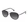 LOZZA SL2281M56627F Unisex Rechteck-Sonnenbrille Havana Acetatrahmen Braune Polycarbonat-Gläser 56/20/140 mm UV400 Kategorie 3