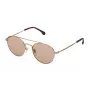 LOZZA SL2313M530349 Herren eckige Sonnenbrille Havanna Acetatrahmen braune Polycarbonatgläser 53mm