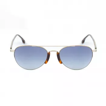 LOZZA SL2394-570579 Herren Rechteckige Acetat-Sonnenbrille, Graue Gläser, 57/15/140 mm