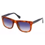 LOZZA SL4006M5209BG Unisex-Sonnenbrille - Schwarzer Acetatrahmen, graue Polycarbonatgläser, UV400-Schutz, 52 mm Glasbreite