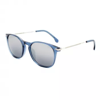 LOZZA SL4159M-955X Unisex Rechteckige Sonnenbrille Schwarz Grau getönt 52mm