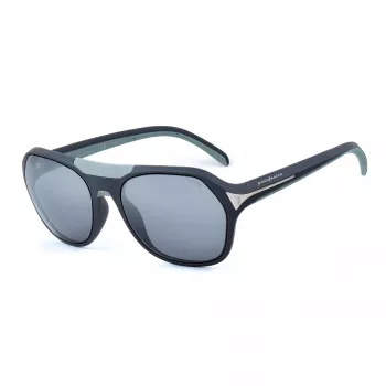 LOZZA Unisex Sonnenbrille SLP002M57V94X Havana Acetatgestell Brauner Verlaufsgläser 57/15/140 mm