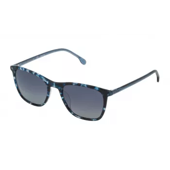 LOZZA Damen Sonnenbrille SL4177M53WT9P Havana Acetat eckiger Rahmen braun verlaufende Gläser 53mm