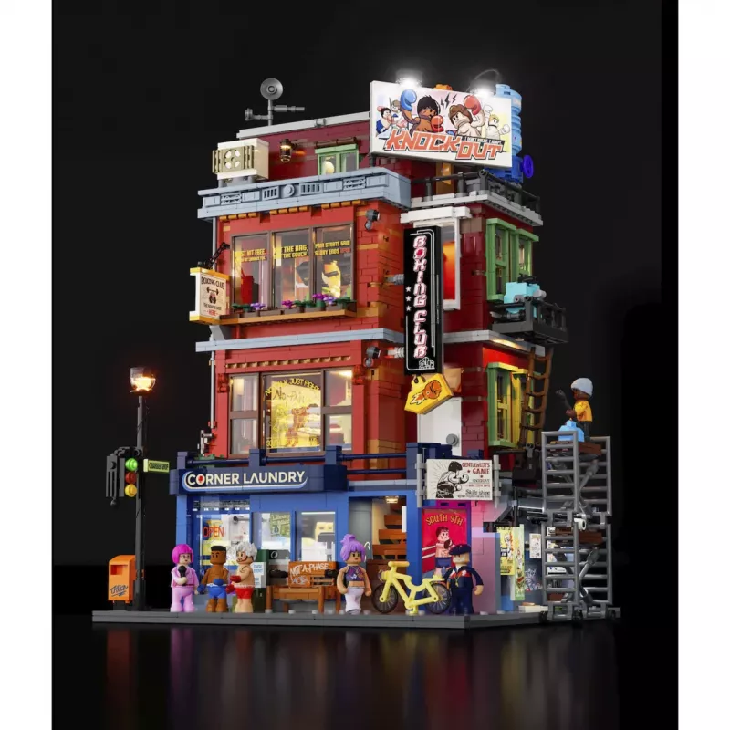Lumibricks Boxclub LED-Beleuchtungsset für LEGO 10274 Haunted House
