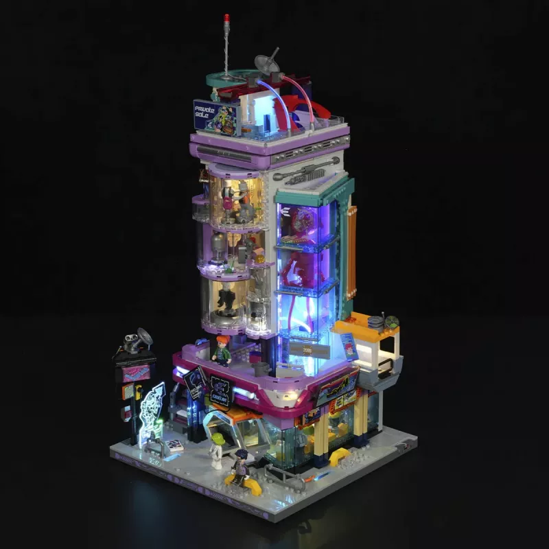 Lumibricks Cyberpunk Neoncity Cyber Couture Galleria LED-Beleuchtungsset
