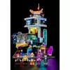 LUMIBRICKS Funwhole Medieval Watchtower Building Blocks Set mit LED-Beleuchtung (1368 Teile)
