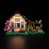 Lumibricks Indoor-Gewächshaus mit Vollspektrum-LED-Wachstumslicht, Hydrokultursystem, 6 Pflanzenkapseln, 2,5 l Wassertank, Weiß