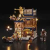 Lumibricks Steampunk Mechanical Workshop Building Blocks Set mit LED-Beleuchtung - 2150 Teile