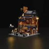 Lumibricks Steampunk Mechanical Workshop Building Blocks Set mit LED-Beleuchtung - 2150 Teile