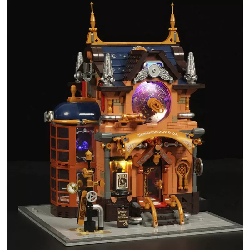 Lumibricks Steampunk Memory Shop DIY Miniatur-Puppenhaus-Bausatz