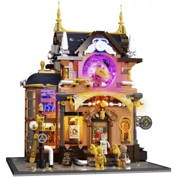 Lumibricks Steampunk Memory Shop DIY Miniatur-Puppenhaus-Bausatz
