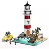 Lumibricks Sunrise Lighthouse Building Block Set mit LED-Beleuchtung