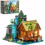 Lumibricks Waterfall Hut Bausteine-Set mit LED-Beleuchtung