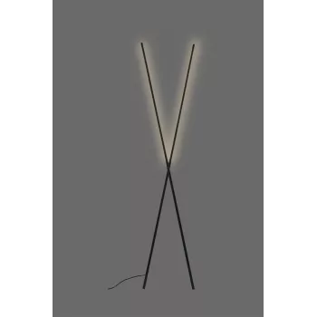 LUMINAIRE FLOOR 20W LED 1100LM schwarze Stehlampe