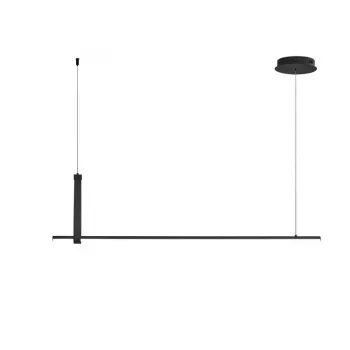 Pendelleuchte 20W LED Schwarz 1200lm