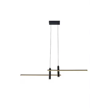Luminaire Pendelleuchte 5W LED 1380lm Schwarz