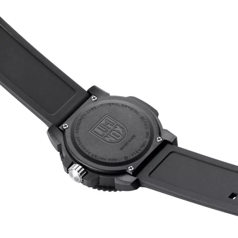 LUMINOX Atacama Field Automatic 1900 Series X2.2057 Herrenuhr 44mm schwarzes Zifferblatt schwarzes Lederarmband