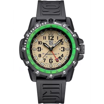Luminox Atacama Field Day Date Herrenuhr XL.3321 45mm schwarzes Zifferblatt schwarzes Lederarmband