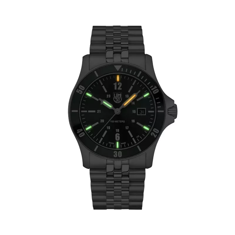 LUMINOX Herrenuhr XS.0917 Pacific Diver Ripple Series 42mm