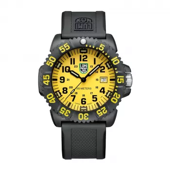 LUMINOX Herren X2.2055.1 Automatikuhr 44mm braunes Leder