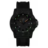 LUMINOX Herren XL.8882.F 45mm Swiss Quarz Uhr mit Carbonox-Gehäuse und schwarzem Kautschukarmband