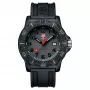 LUMINOX Herren XL.8882.F 45mm Swiss Quarz Uhr mit Carbonox-Gehäuse und schwarzem Kautschukarmband