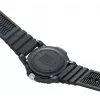 Luminox Herren XS.0323.L 44mm Swiss Quarz Uhr mit blauem Zifferblatt und schwarzem Kautschukarmband