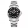 LUMINOX Herren XS.0941 Atacama Field Automatic 1940 Series Uhr 44mm schwarzes Zifferblatt Lederarmband