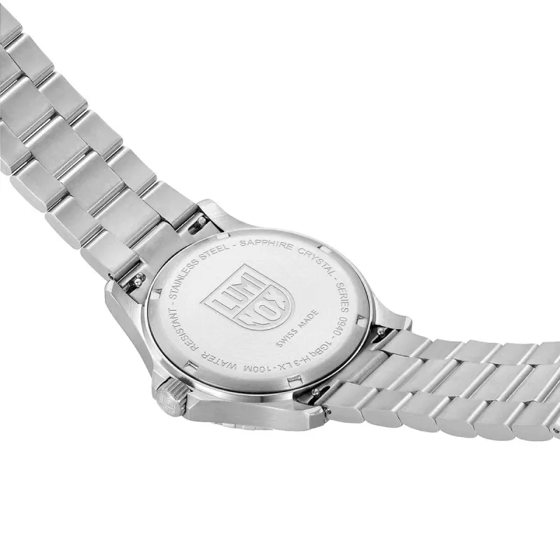 LUMINOX Herren XS.0943 44mm Swiss Automatic Edelstahl Uhr