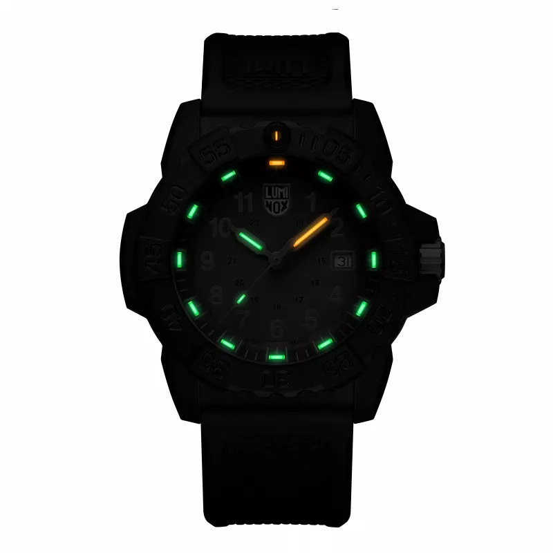 Luminox Navy SEAL 3500 Series Herrenuhr XS.3508.GOLD 45mm Swiss Quartz