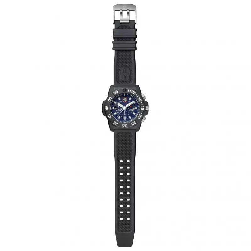 Luminox Navy SEAL Chronograph 3580 Series Herrenuhr XS.3583 45mm Carbonox Schwarz Gummi
