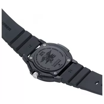 Luminox Navy SEAL Colormark 3000 Series Herrenuhr XS.3005.F 43mm Schwarz Gummi