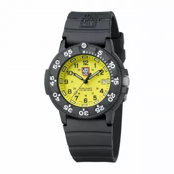 Luminox Navy SEAL Colormark 3000 Series Herrenuhr XS.3005.F 43mm Schwarz Gummi