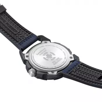 Luminox XL.1003.ICE ICE-SAR Arctic 1000 Series Herrenuhr 46mm Blaues Zifferblatt Blaues Kautschukband