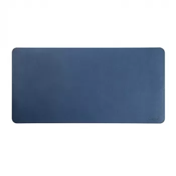 LUMIVIDA Große PVC-Leder-Schreibtischunterlage 1200x600 mm Blau