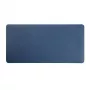 LUMIVIDA Große PVC-Leder-Schreibtischunterlage 1200x600 mm Blau