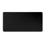 LUMIVIDA Großes PVC-Leder-Mauspad mit rutschfester Gummibasis, 1200x600mm, Schwarz