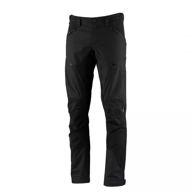 Lundhags Makke Stretch Hybrid Herren Wanderhose Schwarz