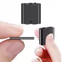 LUXURY-GOODS JNN Q63 32GB Diktiergerät mit Zinklegierungsgehäuse, DSP-Rauschunterdrückung, Sprachaktivierung, 30h Akku