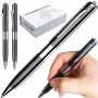 LUXURY-GOODS Mini Spion-Kugelschreiber Sprachrekorder USB-Stick 15H HQ mit Abhörerkennung