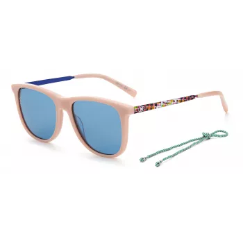 M MISSONI Damen-Sonnenbrille MMI0029S35J Braun Havana Quadratisch Acetat UV400