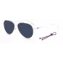 M MISSONI Damen-Sonnenbrille MMI0078S3ZJ - Schwarzer Acetatrahmen, graue Gradient-Polycarbonatgläser, 58/13/145 mm