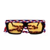 M Missoni Damen-Sonnenbrille MMI0086S807 Schwarz Grau Quadratisch Acetat 57mm