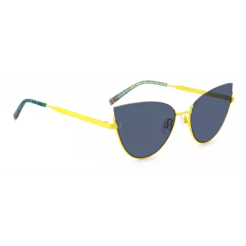 M Missoni Damen-Sonnenbrille MMI0100S40GKU - Braun Havana Acetatrahmen mit braunen Gradientengläsern - 60/18/140 mm