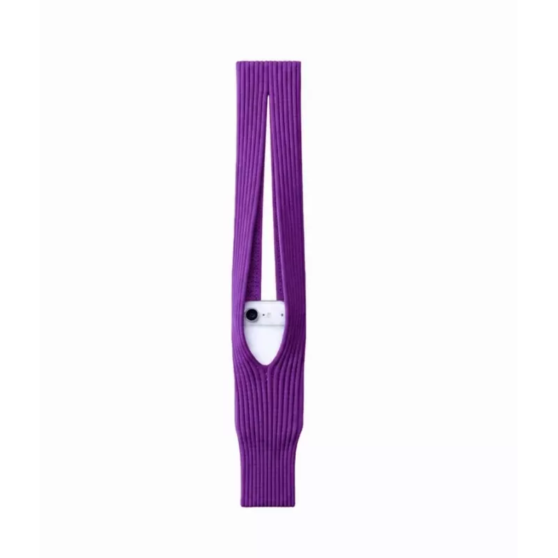 MACHINO iPhone Sock Short Size (40cm) Purple