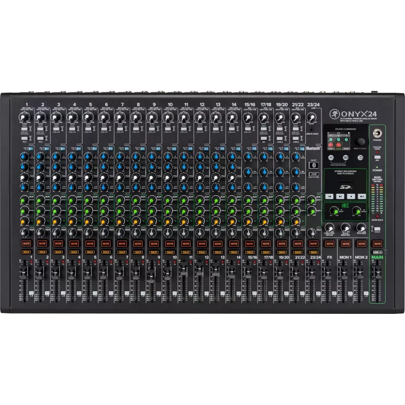 Mackie Onyx24 24-Kanal Analogmischer mit USB-Schnittstelle