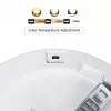 MACLEAN LED Deckenpanel 7in1 Unterputz Ultra Slim 30W 3 Farben (WW, NW, CW) Led4U LD142 mit Mikrowellensensor und eingebautem Netzteil